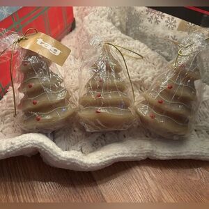 Christmas Tree Candles - Set of 3
